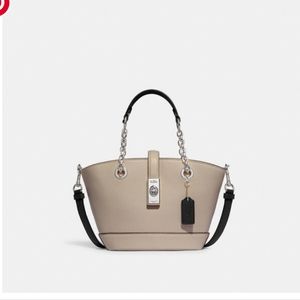 NEW COACH Lane Bucket Bag In Colorblock